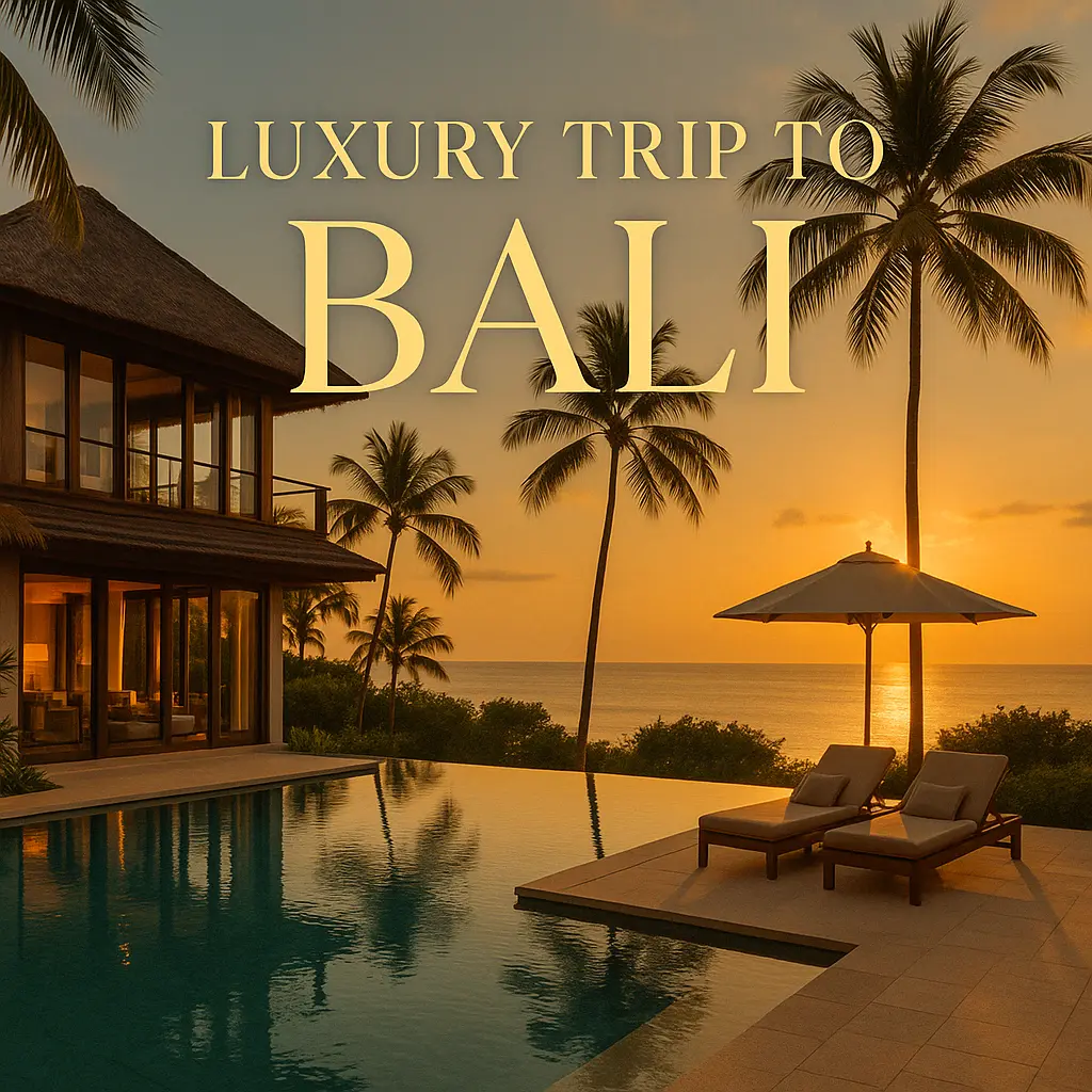 Luxury trip to Bali